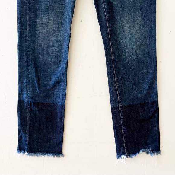 CAbi Celebrity Star Slim Boyfriend Two-Tone Denim Jeans Style# 3937 Size 2 - Picture 3 of 14